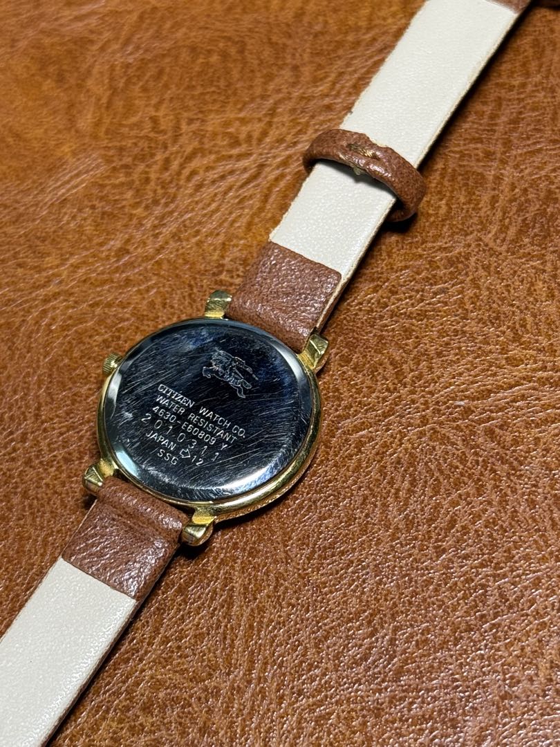 BURBERRY 4630-E60809 Analog Quartz Women S Vintage Watch 1990S Rare