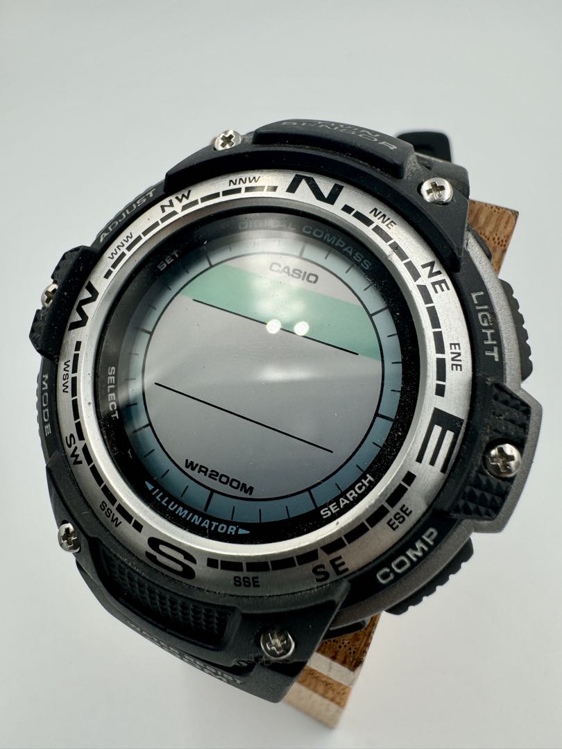 Casio Twin Sensor World Time SGW-100 Digital Men Wristwatch - Model