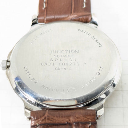 Citizen JUNCTION Vega Junction Analog Quartz Men Battery & Band Replaced Working Item