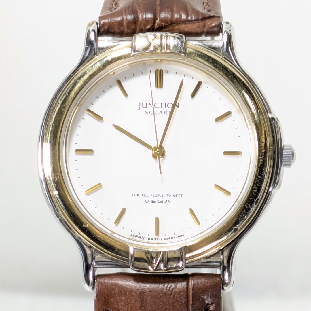 Citizen JUNCTION Vega Junction Analog Quartz Men Battery & Band Replaced Working Item