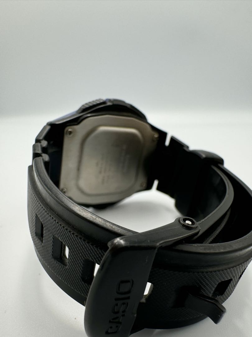 Casio Digital Series W-212 Watch 39Mm Water Resistant Blue Vintage