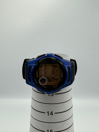 Casio Digital Series W-212 Watch 39Mm Water Resistant Blue Vintage