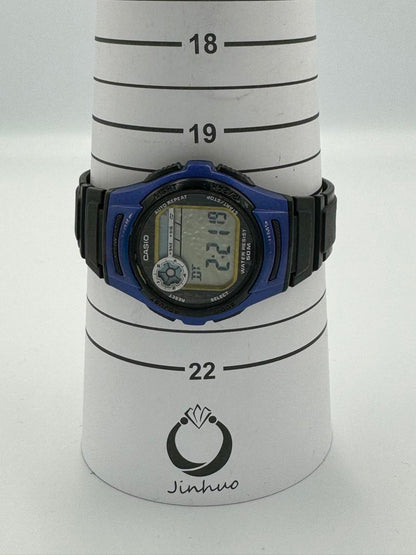 Casio Digital Series W-212 Watch 39Mm Water Resistant Blue Vintage