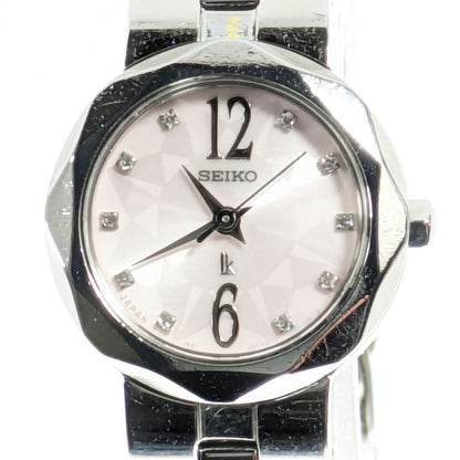 Seiko lk/lukia Analog Quartz Women Lukia 10 Diamonds Womenbattery Replaced Working Item