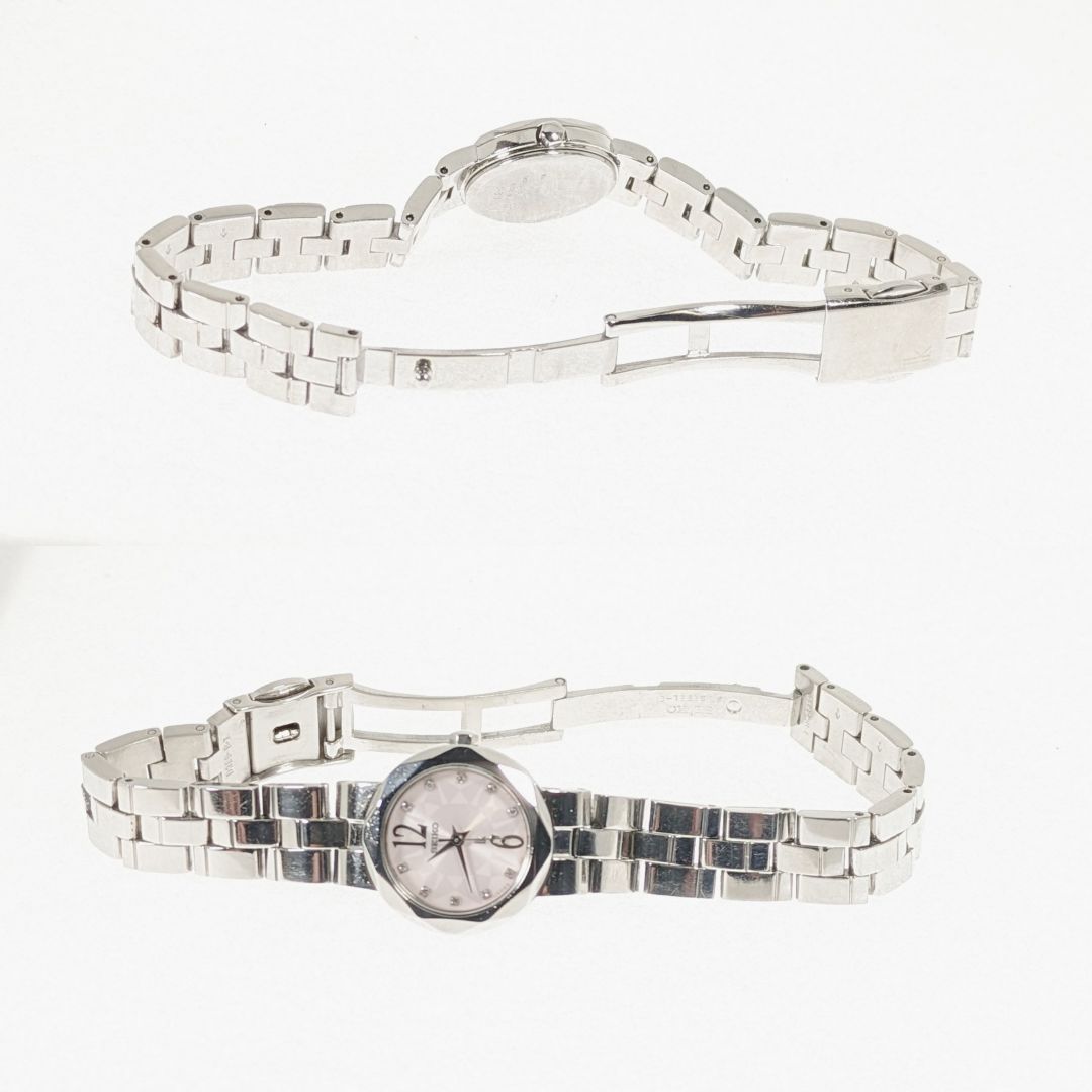 Seiko lk/lukia Analog Quartz Women Lukia 10 Diamonds Womenbattery Replaced Working Item