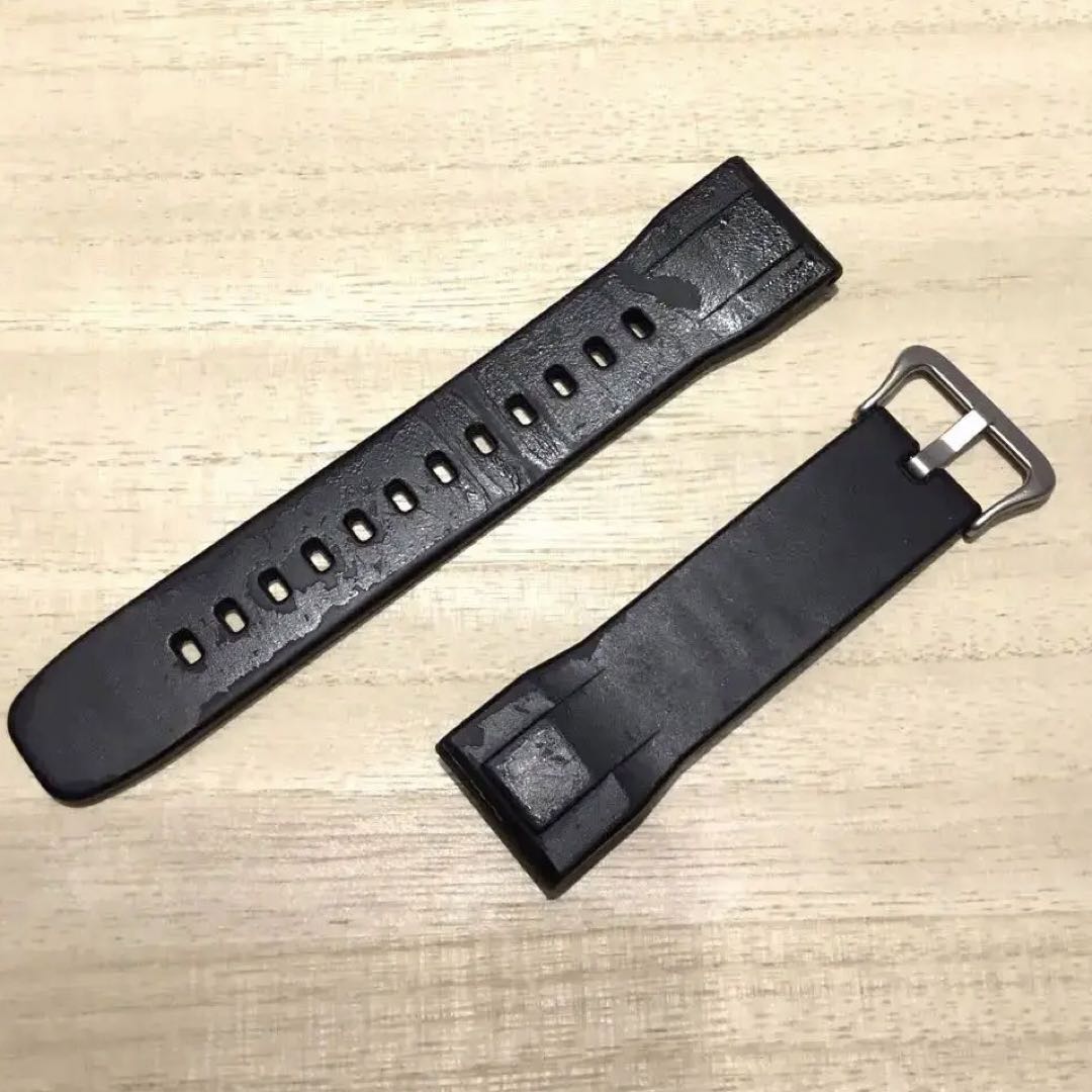 Casio A175 Analog Quartz Men ラバーベルト 24ミリ