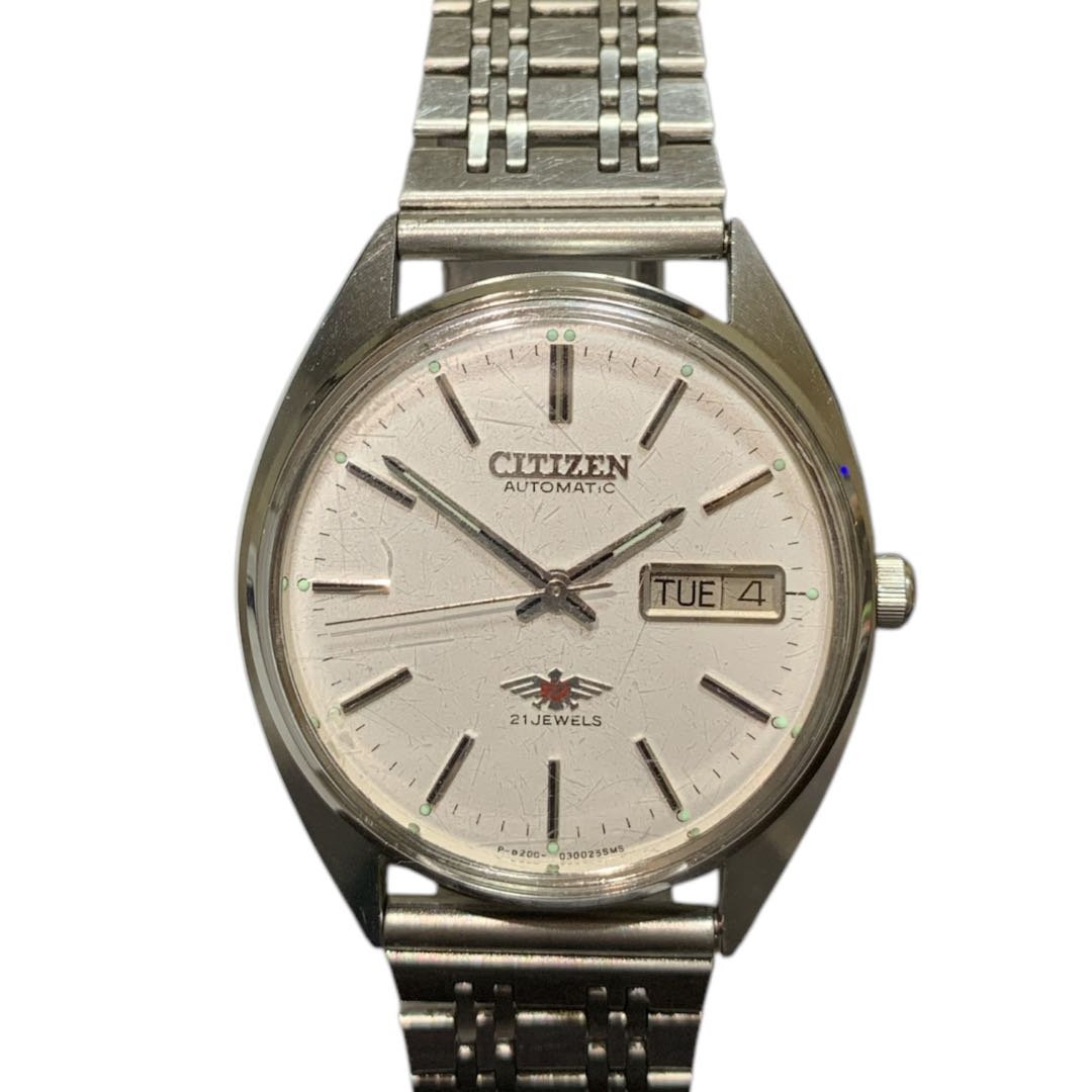 CITIZEN Wing 7 Analog Mechanical (Automatic) Men ウイング7 Watch Automatic 動作確認済み