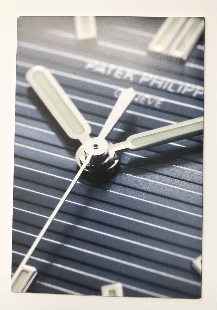 Analog Quartz Men Patek Philippe Nautilus 5713/1 Leaflet
