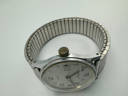 TIMEX Manual Winding Watch NOT WORKING FOR PARTS