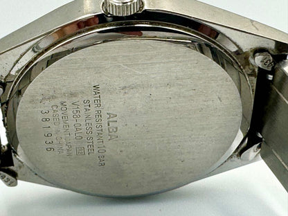 Seiko Alba V158-0AL0 Analog Quartz Men Solar