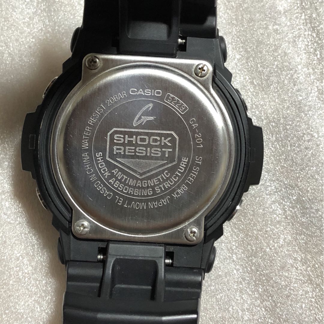 G-Shock GA GA-201 Digital-Analog Quartz Men -201