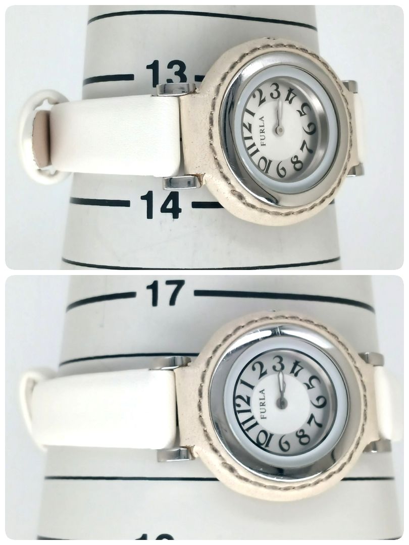 Furla B6K-4EE Analog Quartz Women 稼動品 フルラ Womenwatch