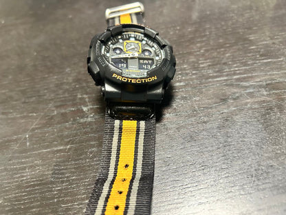 G-shock GA GA-100MC-1A4 Digital-Analog Quartz Men -100Mc-1A4