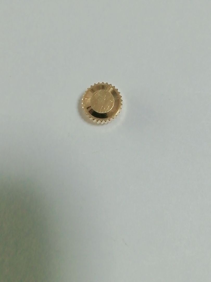 Seiko 4005-7000 Analog Quartz Men Watch Bell-Matic Crown Gold Unused Item Watch Parts