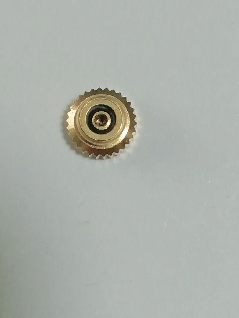 Seiko 4005-7000 Analog Quartz Men Watch Bell-Matic Crown Gold Unused Item Watch Parts