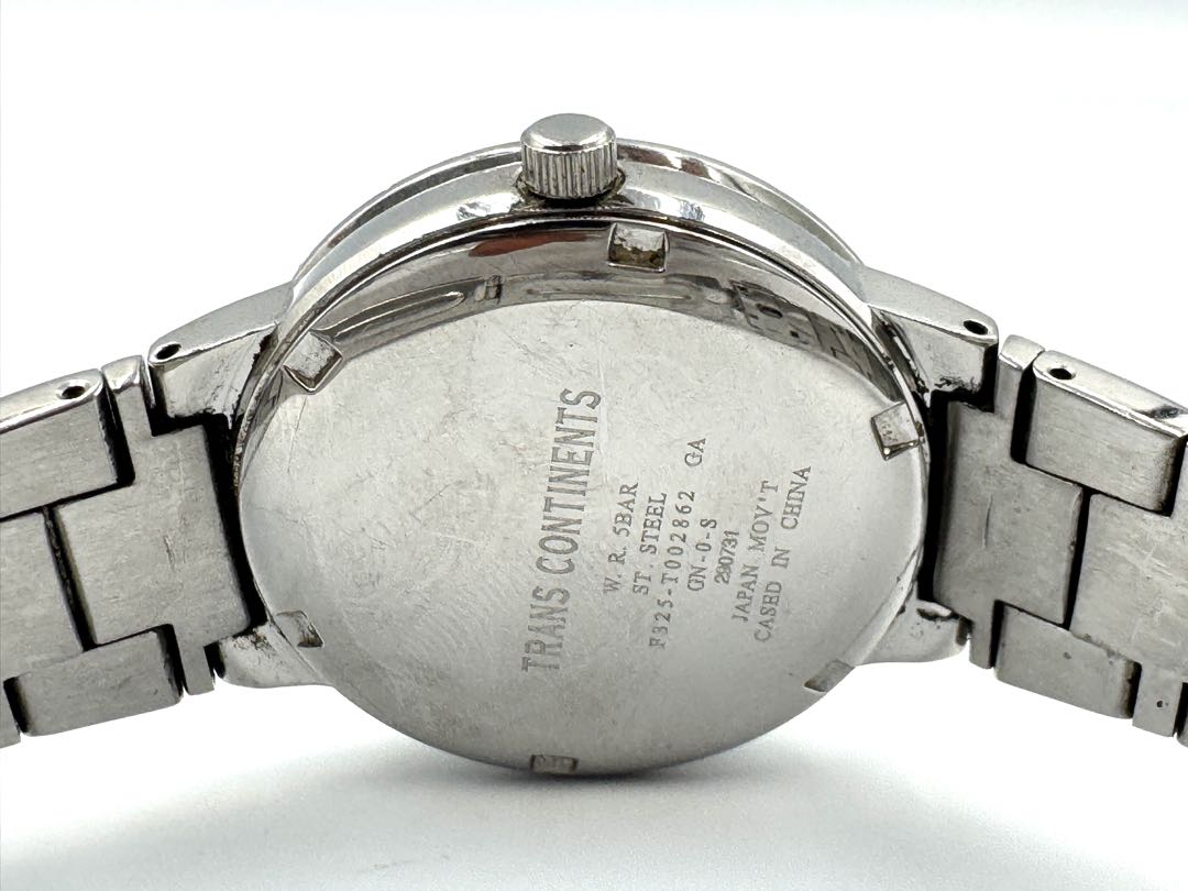 TRANS CONTINENTS Quartz Watch