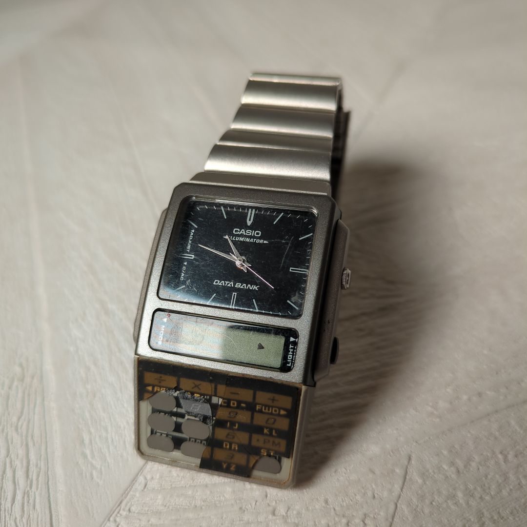 Casio Data Bank ABC-30 Digital-Analog Quartz Men
