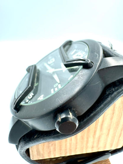 Fossil Analog Quartz Men Watch Leather Strap