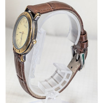 Seiko Alba Success Analog Quartz Men Battery & Band Replaced Working Itemp-16