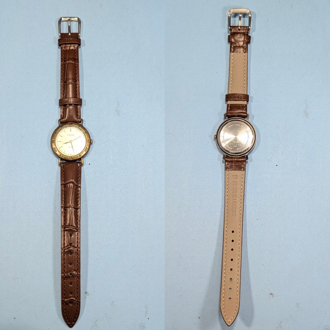 Seiko Alba Success Analog Quartz Men Battery & Band Replaced Working Itemp-16