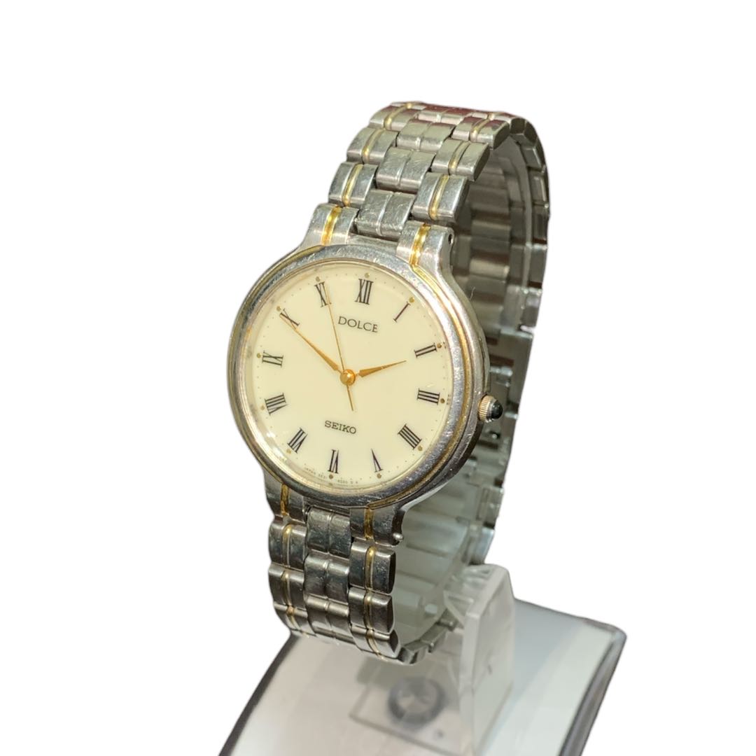 Seiko Dolce 5E31-6C90 Analog Quartz Men Watch Operation Confirmed