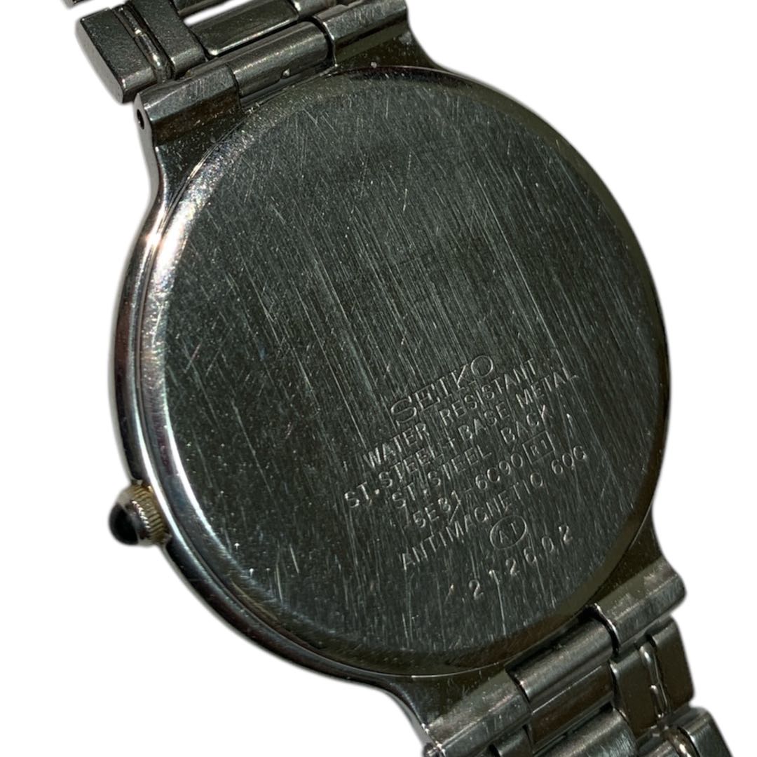 Seiko Dolce 5E31-6C90 Analog Quartz Men Watch Operation Confirmed