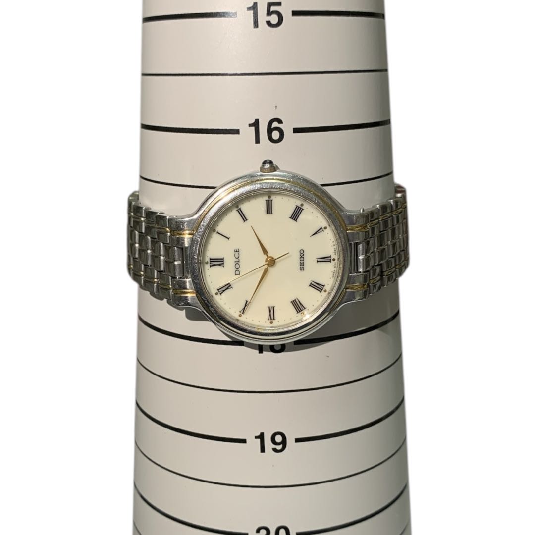 Seiko Dolce 5E31-6C90 Analog Quartz Men Watch Operation Confirmed