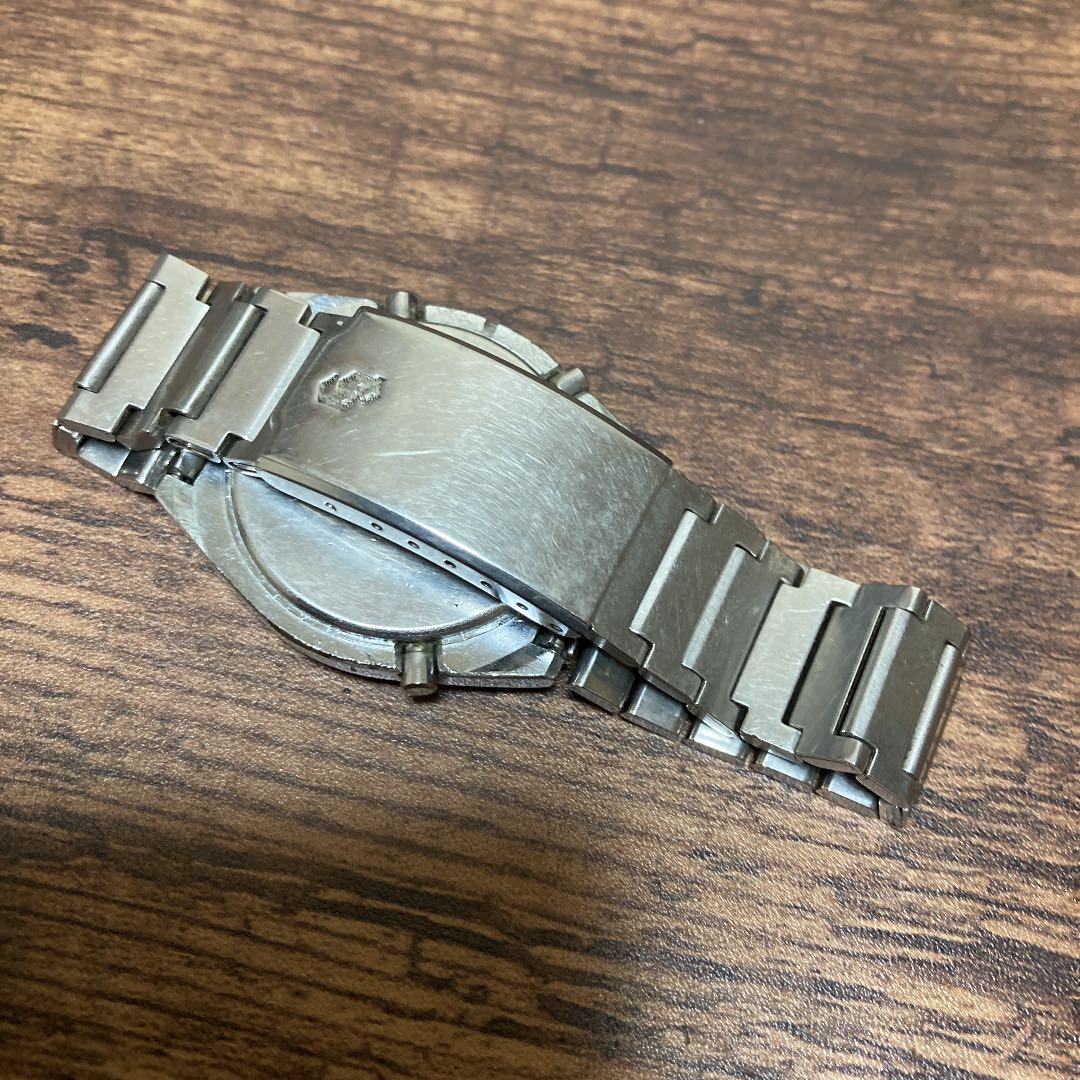 Citizen Chronograph Dual Time 41-2091 Digital Quartz (Battery) Men Vintage - For Parts/Repair