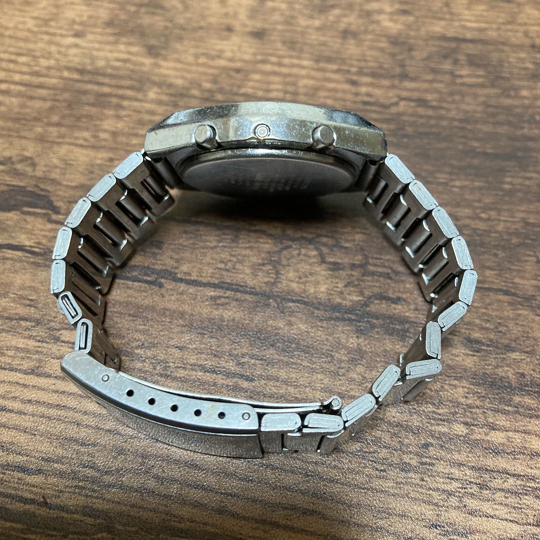Citizen Chronograph Dual Time 41-2091 Digital Quartz (Battery) Men Vintage - For Parts/Repair