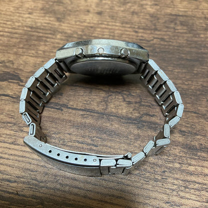 Citizen Chronograph Dual Time 41-2091 Digital Quartz (Battery) Men Vintage - For Parts/Repair
