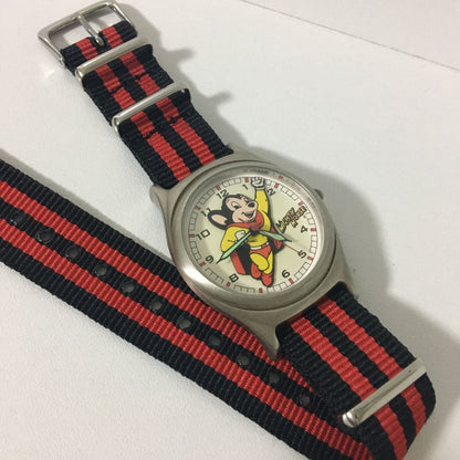 Mighty Mouse Analog Quartz Women マイティマウス 希少 レトロ マイティ マウス Watch