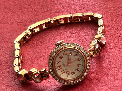 Grand Jour Analog Quartz Women グランドジュール チェンジベゼルアナログwatch 未使用品battery Replaced