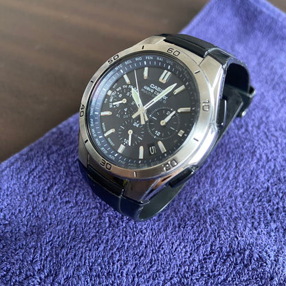 Casio Wave Ceptor Analog Solar Men