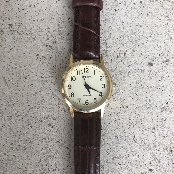 SCRIPT Analog Quartz Men