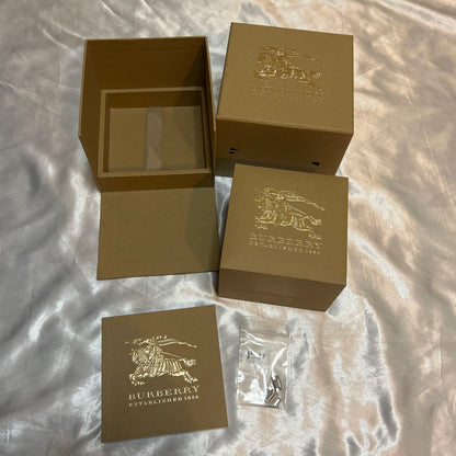 BURBERRY Women Watch Empty Box With Extra Bracelet Links