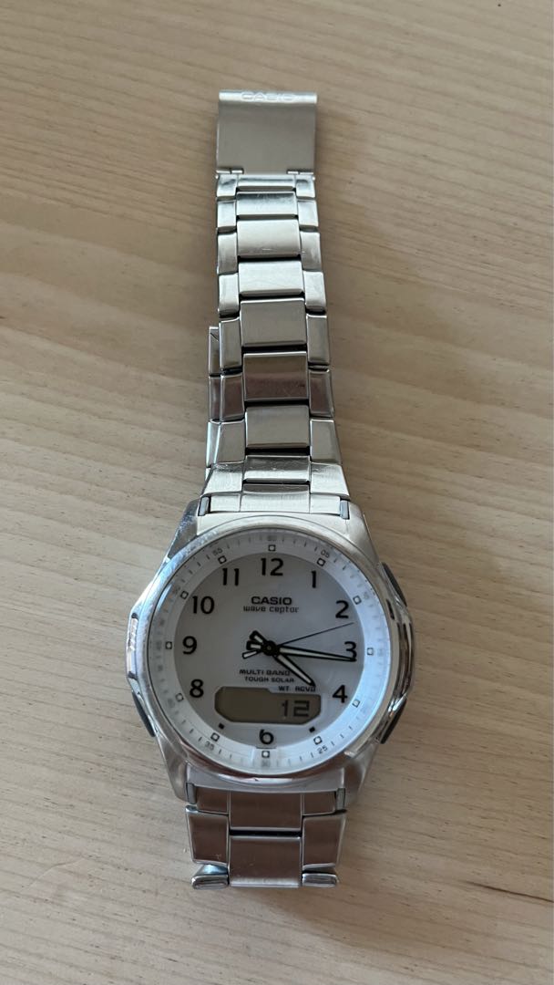Casio Wave Ceptor Digital-Analog Solar Men