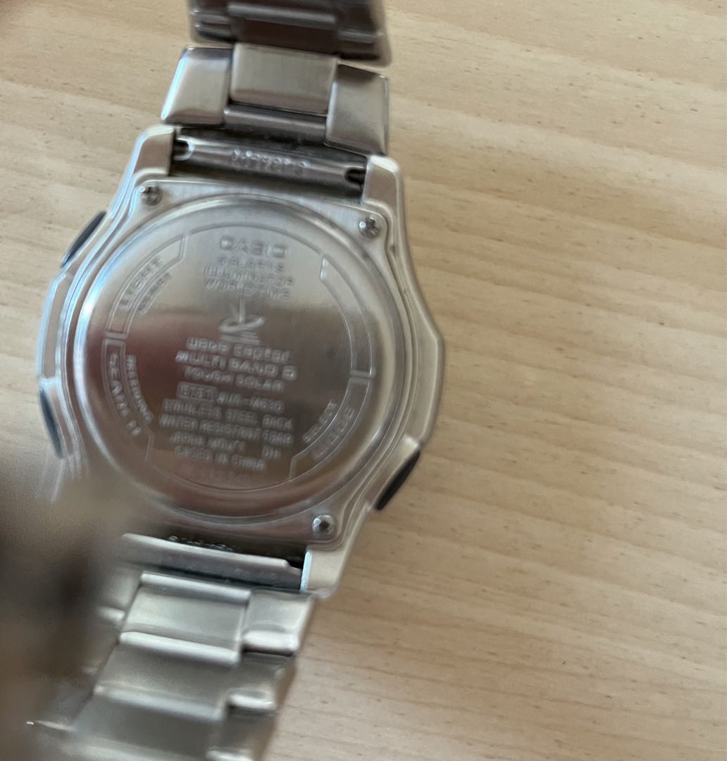 Casio Wave Ceptor Digital-Analog Solar Men