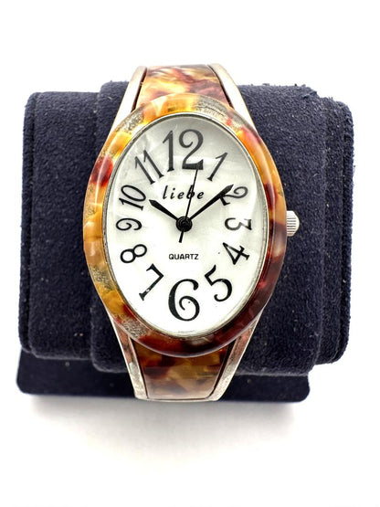 Liebe Analog Quartz Women Bangle Watch Women'S