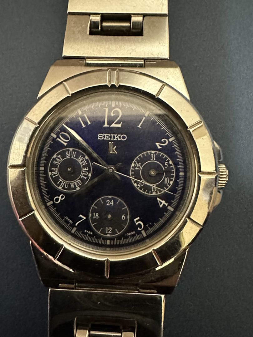 Seiko lk/lukia 5Y89-0B30 Analog Quartz Women
