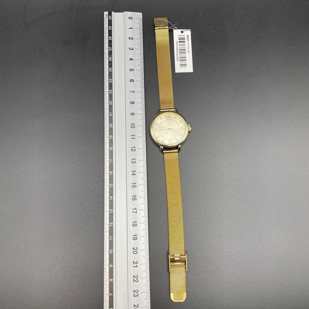 Arie Analog Quartz Women 未使用品 アリエ Gd アナログ Watch ゴールド フォーマル スーツ セレモニー