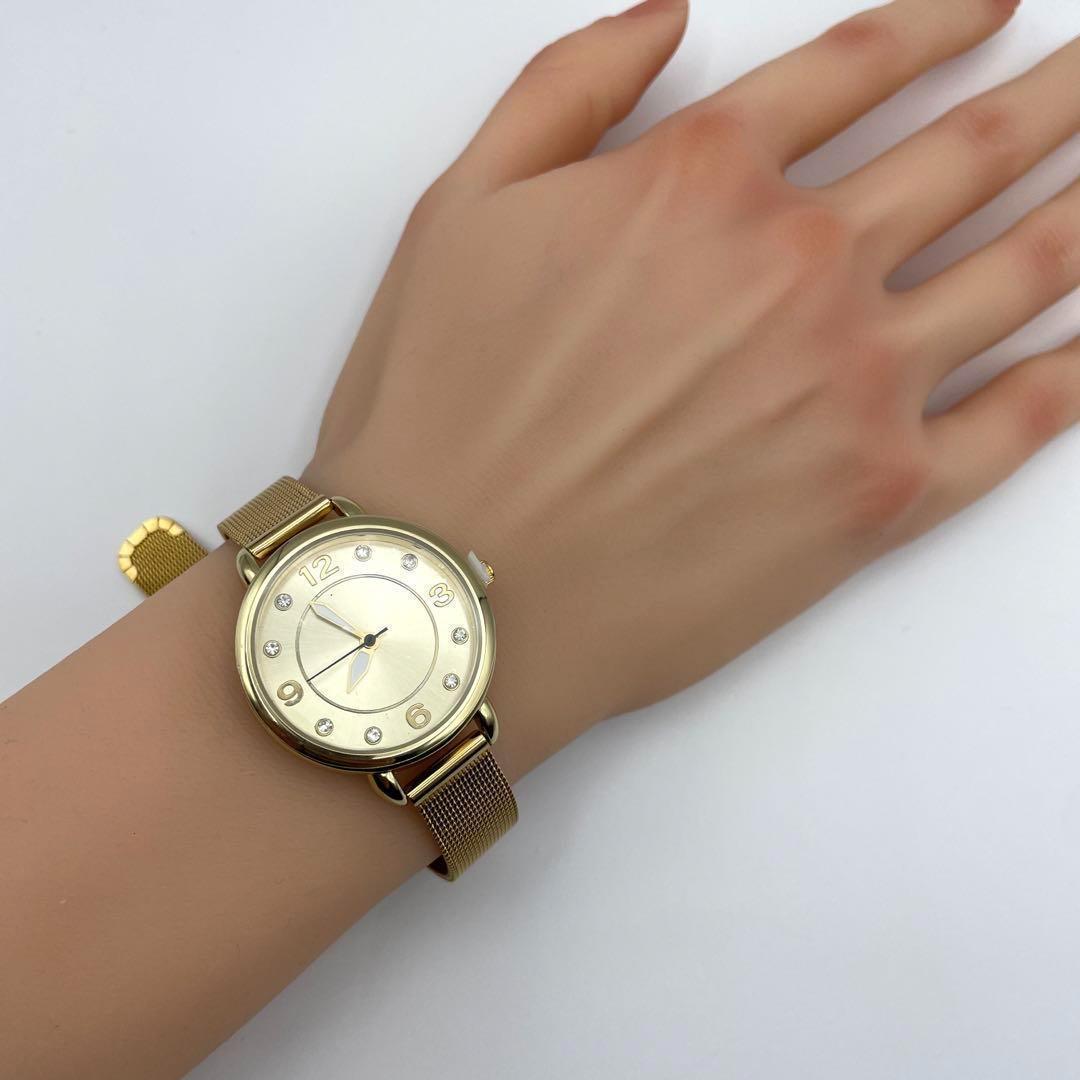 Arie Analog Quartz Women 未使用品 アリエ Gd アナログ Watch ゴールド フォーマル スーツ セレモニー