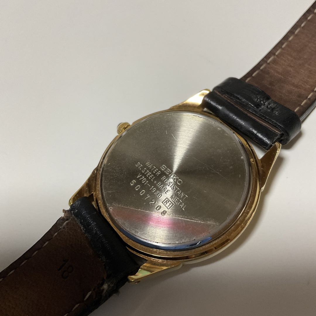 Seiko Spirit Analog Quartz Men Running Battery Replacement Service Include