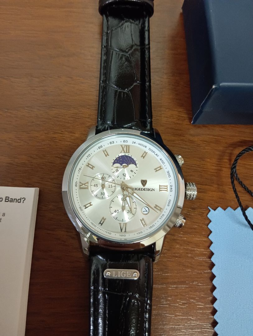 Lige Analog Quartz Men