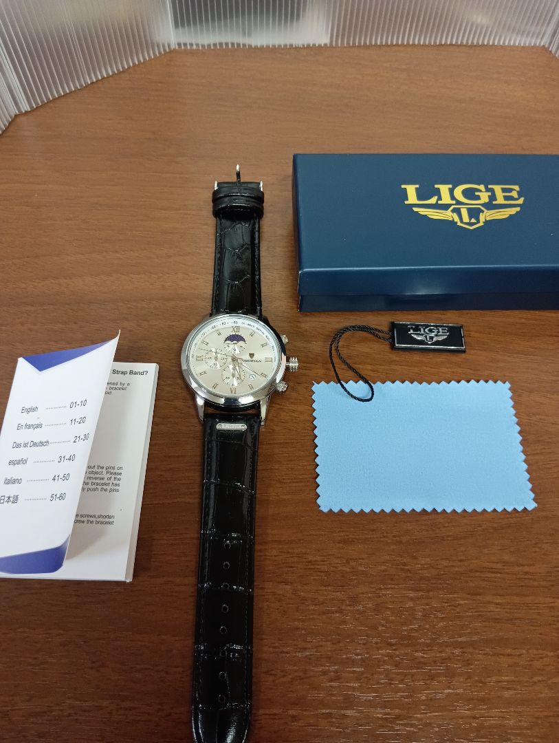 Lige Analog Quartz Men