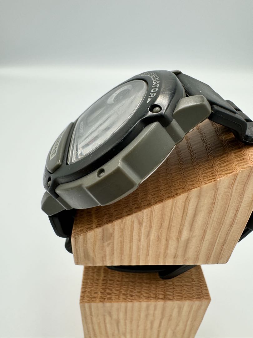 Casio Illuminator Digital Quartz Men Wristwatch 43Mm Water Resistant 50M Black