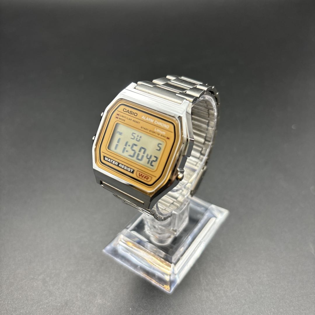 Casio A158WE Digital Quartz Men 即決 Watch