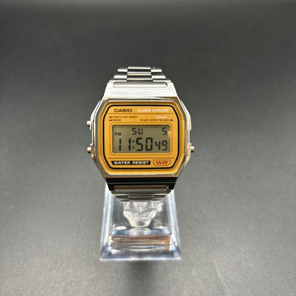 Casio A158WE Digital Quartz Men 即決 Watch