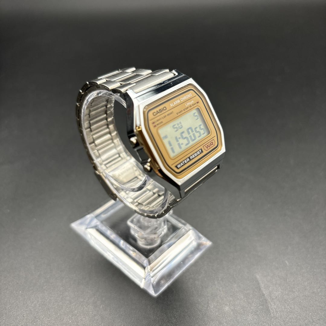 Casio A158WE Digital Quartz Men 即決 Watch