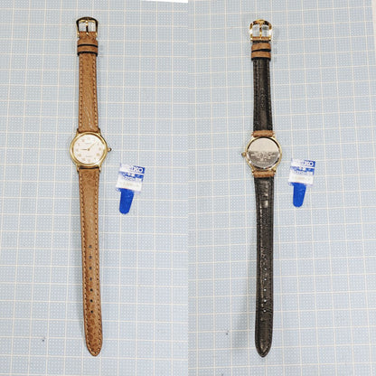 Seiko Exceline Analog Quartz Women Womenbattery & Band Replaced Working Item