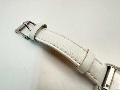 Guess Jewelry Decor Ladies Watch W13537L1 Analog Quartz Women 23Mm Silver Case White Strap